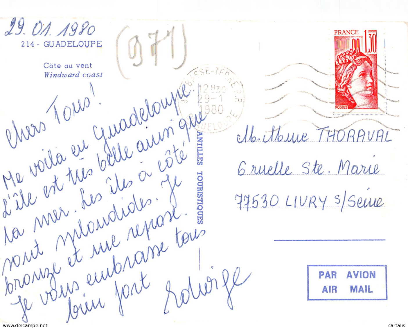 971-GUADELOUPE-N°3823-C/0013 - Altri & Non Classificati