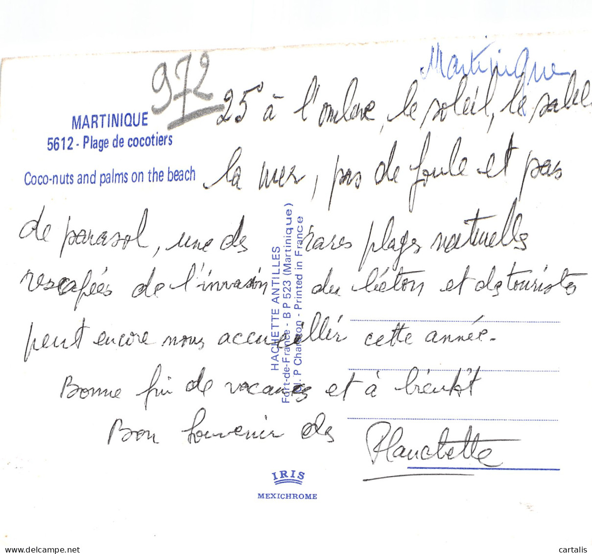 972-MARTINIQUE-N°3823-B/0397 - Autres & Non Classés