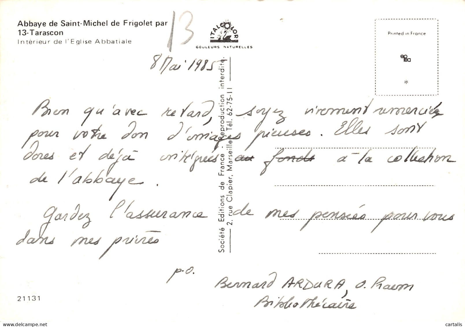 13-SAINT MICHEL DE FRIGOLET-N°3823-B/0393 - Other & Unclassified