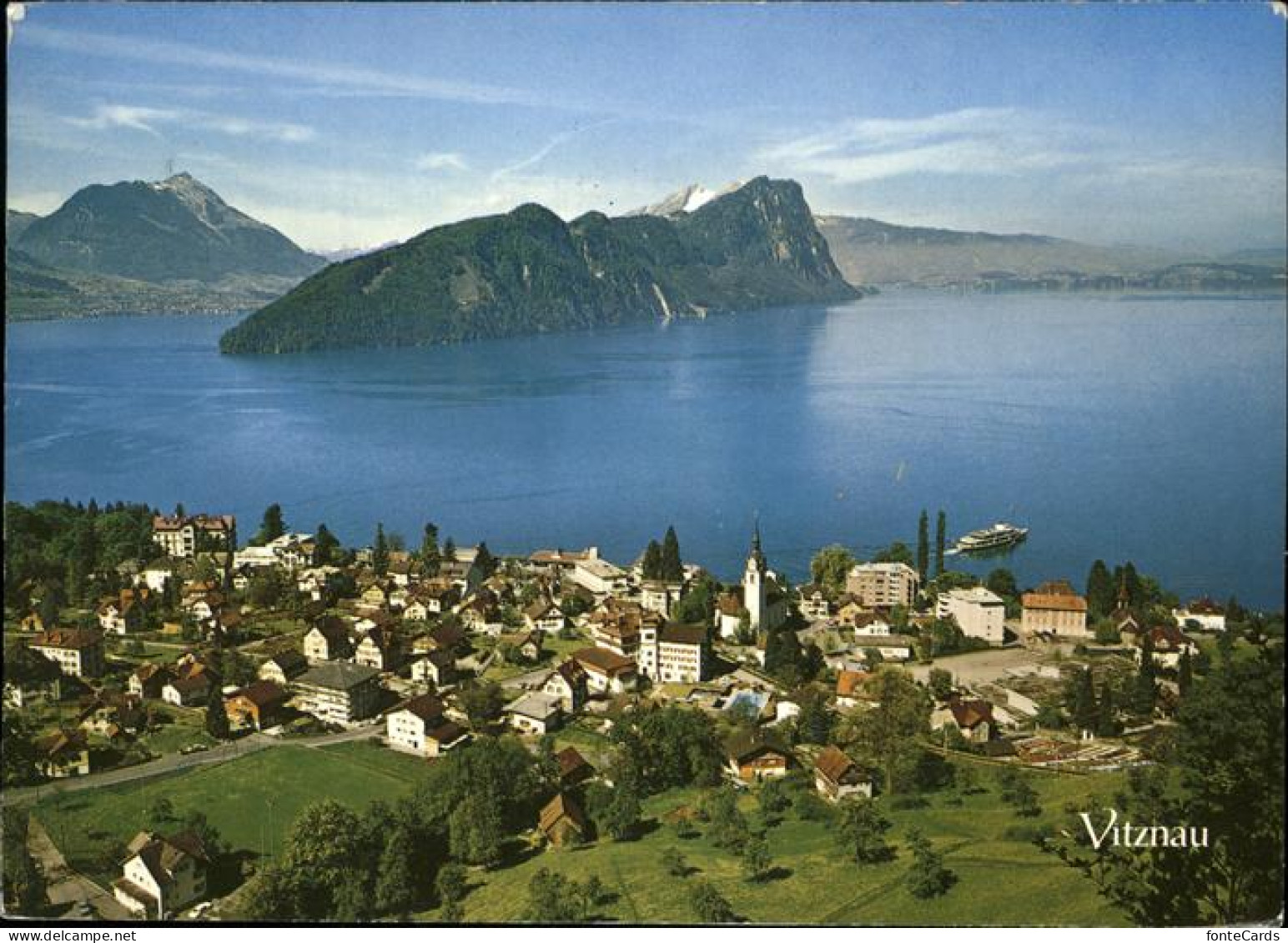 11337366 Vitznau Vierwaldstaettersee Stanserhorn Buergenstock Und Pilatus Vitzna - Sonstige & Ohne Zuordnung