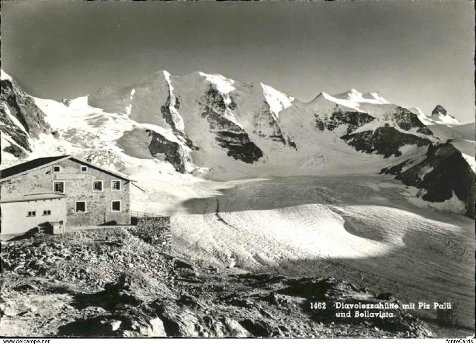 11337363 Piz Palue Mit Diavolezzahuette Und Bellavista Piz Palue - Andere & Zonder Classificatie