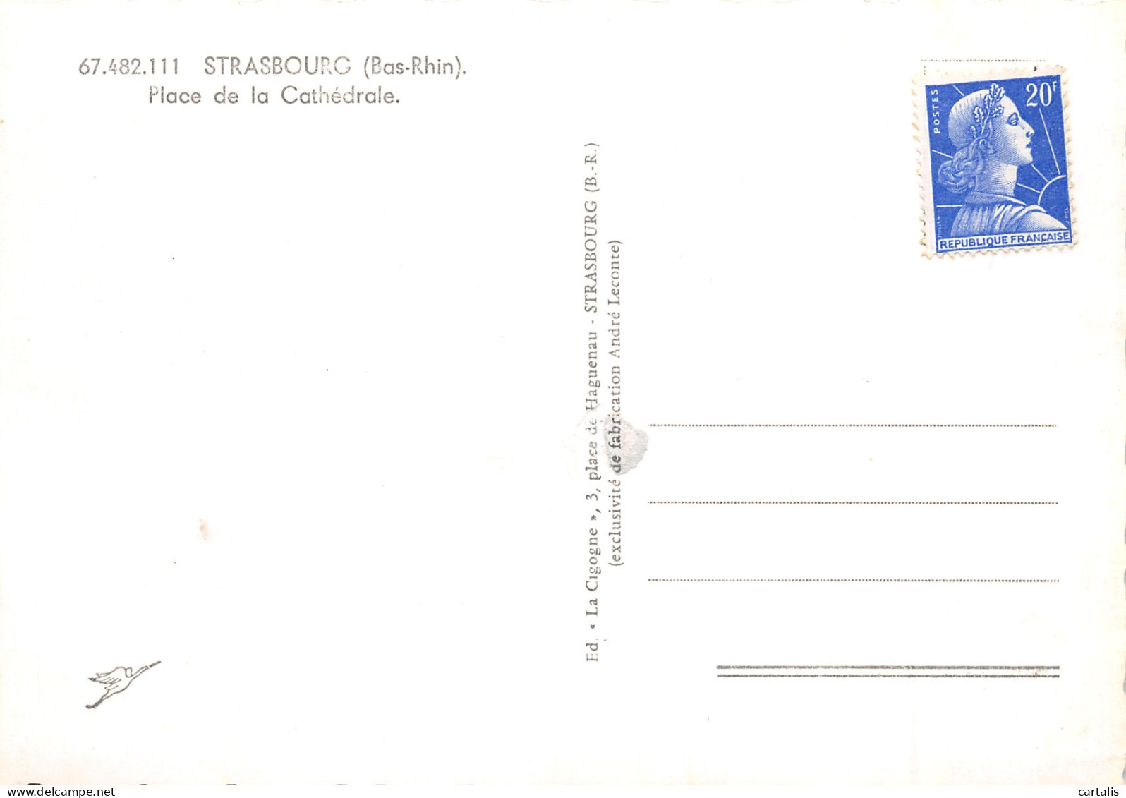 67-STRASBOURG-N°3823-B/0063 - Straatsburg