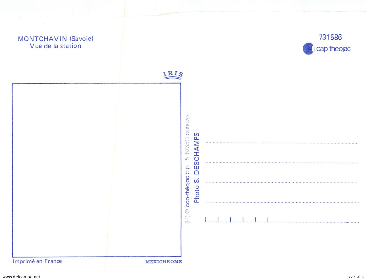 73-MONTCHAVIN-N°3823-A/0327 - Andere & Zonder Classificatie