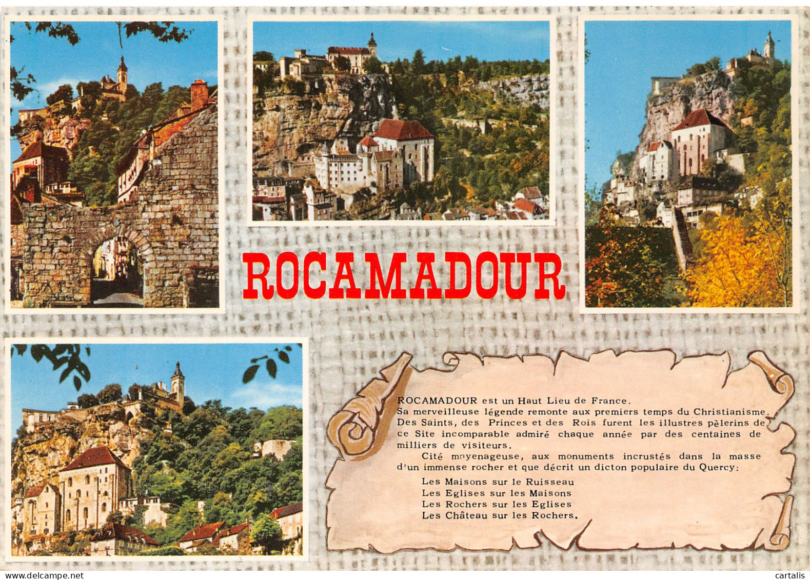 46-ROCAMADOUR-N°3823-A/0071 - Rocamadour