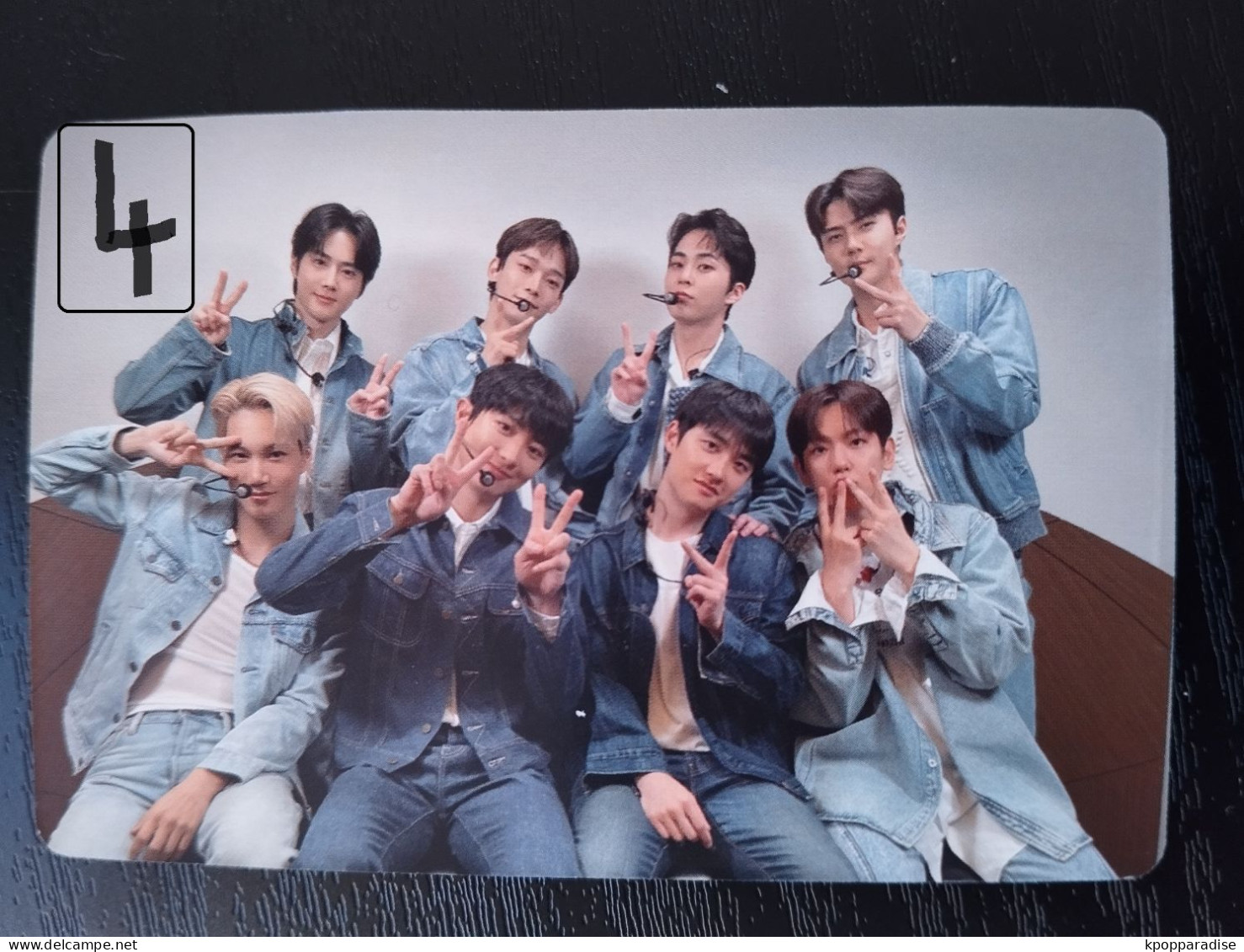 Photocard K POP Au Choix  EXO The 7th Album EXIST - Objets Dérivés