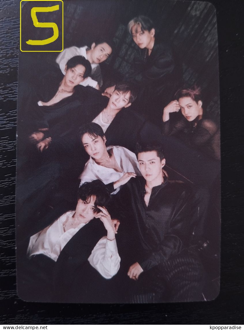 Photocard K POP Au Choix  EXO The 7th Album EXIST - Objets Dérivés