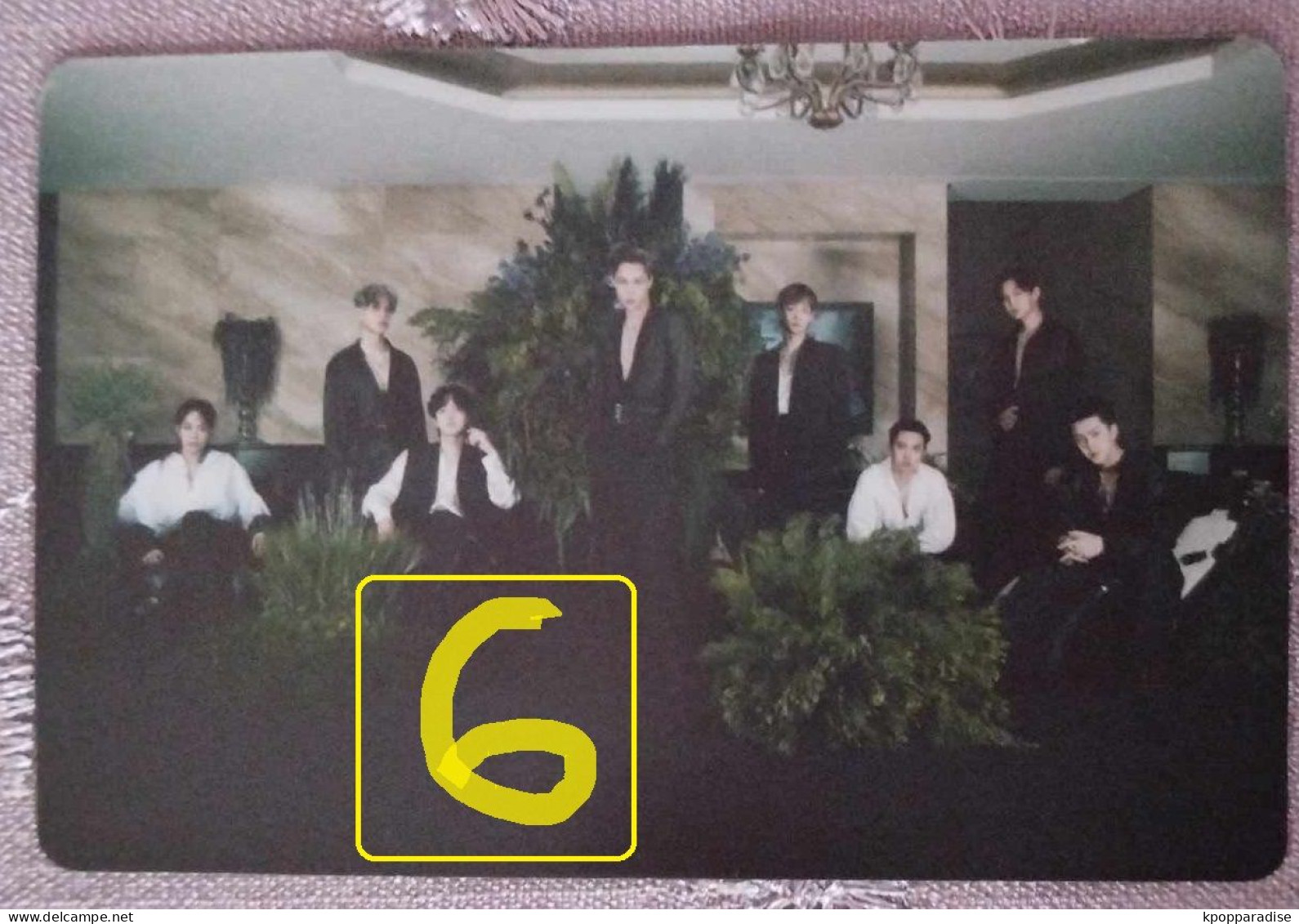 Photocard K POP Au Choix  EXO The 7th Album EXIST - Varia