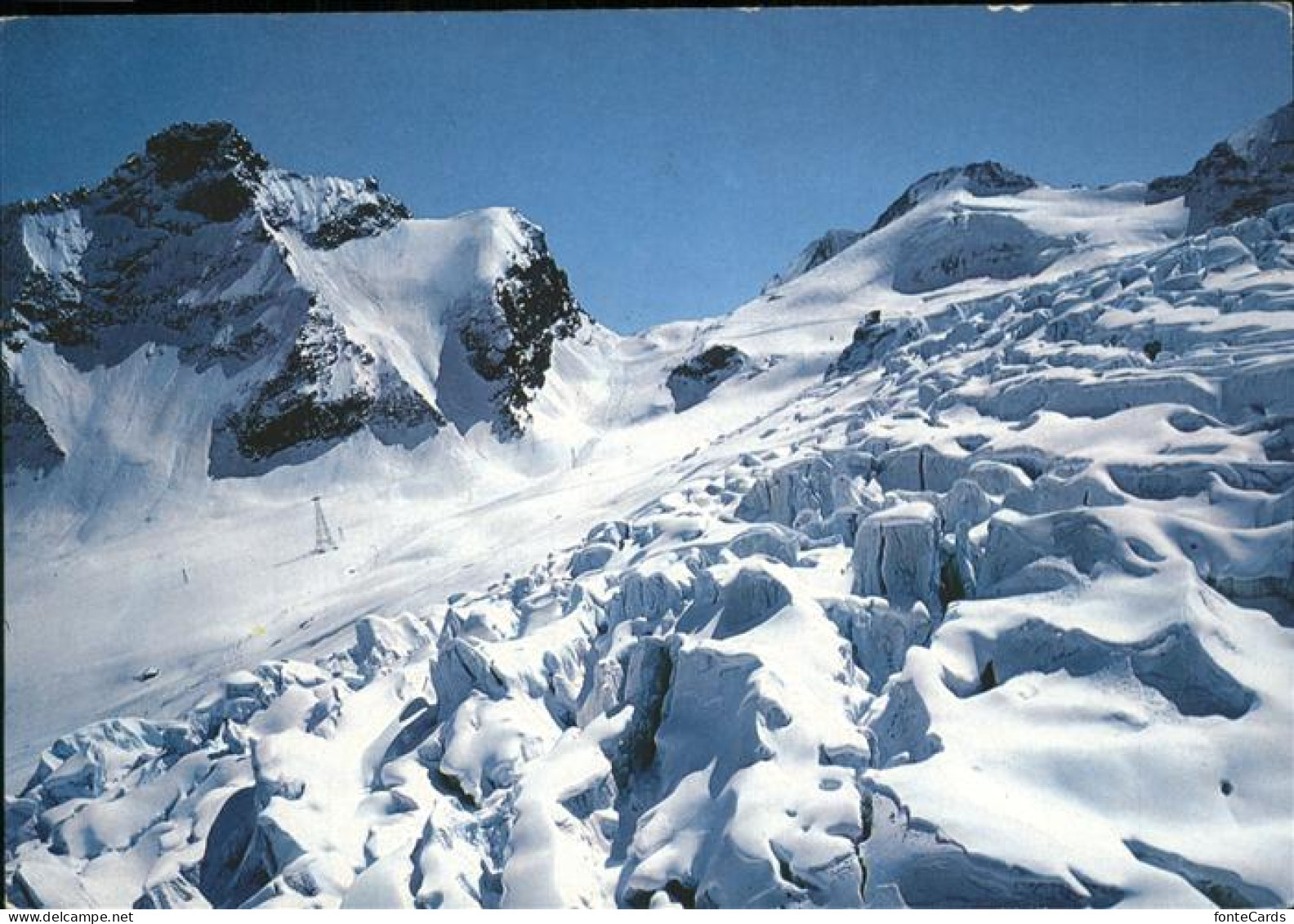 11337340 Saas-Fee Skigelaende Egginerjoch Feegletscher Saas Fee - Sonstige & Ohne Zuordnung