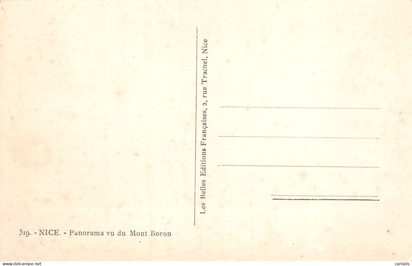 06-NICE-N°3823-E/0159 - Andere & Zonder Classificatie