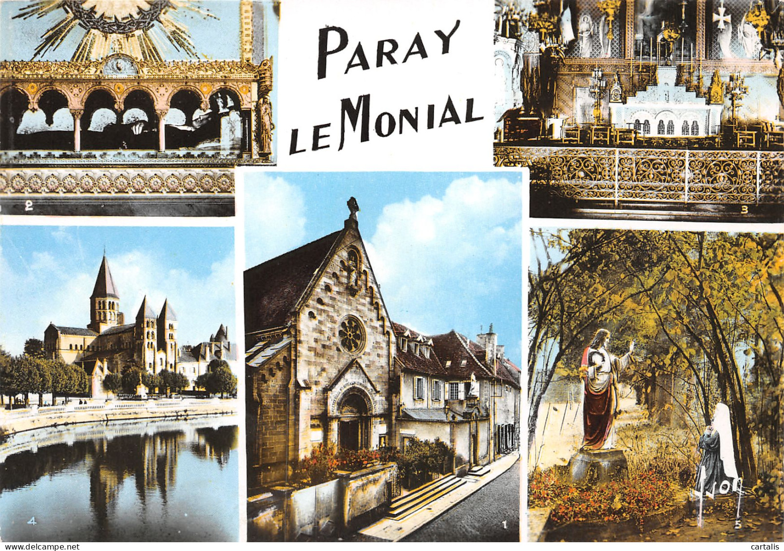 71-PARAY LE MONIAL-N°3823-D/0293 - Paray Le Monial