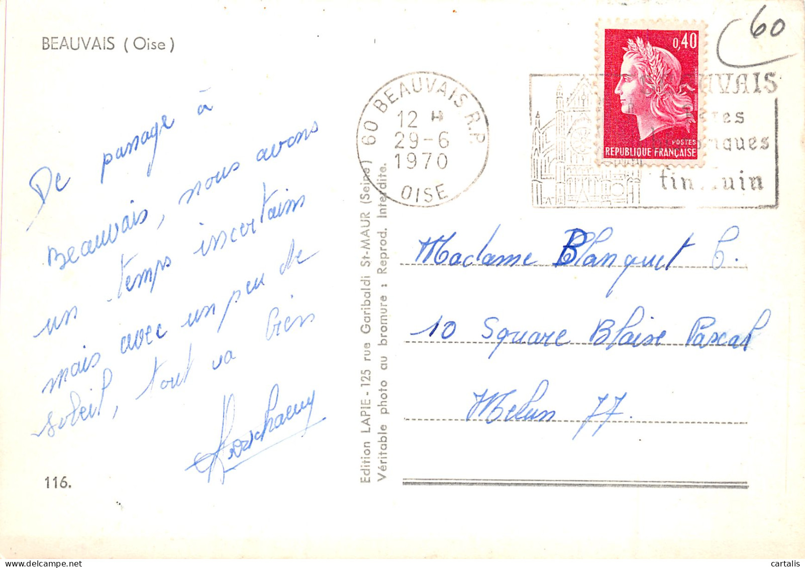 60-BEAUVAIS-N°3823-D/0211 - Beauvais