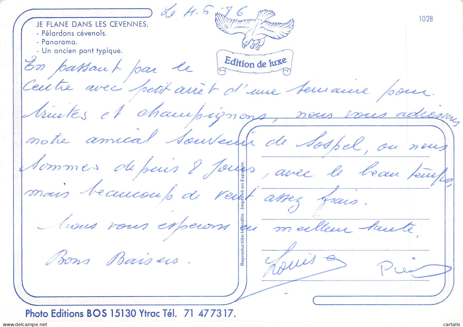 48-LES CEVENNES-N°3823-D/0193 - Other & Unclassified