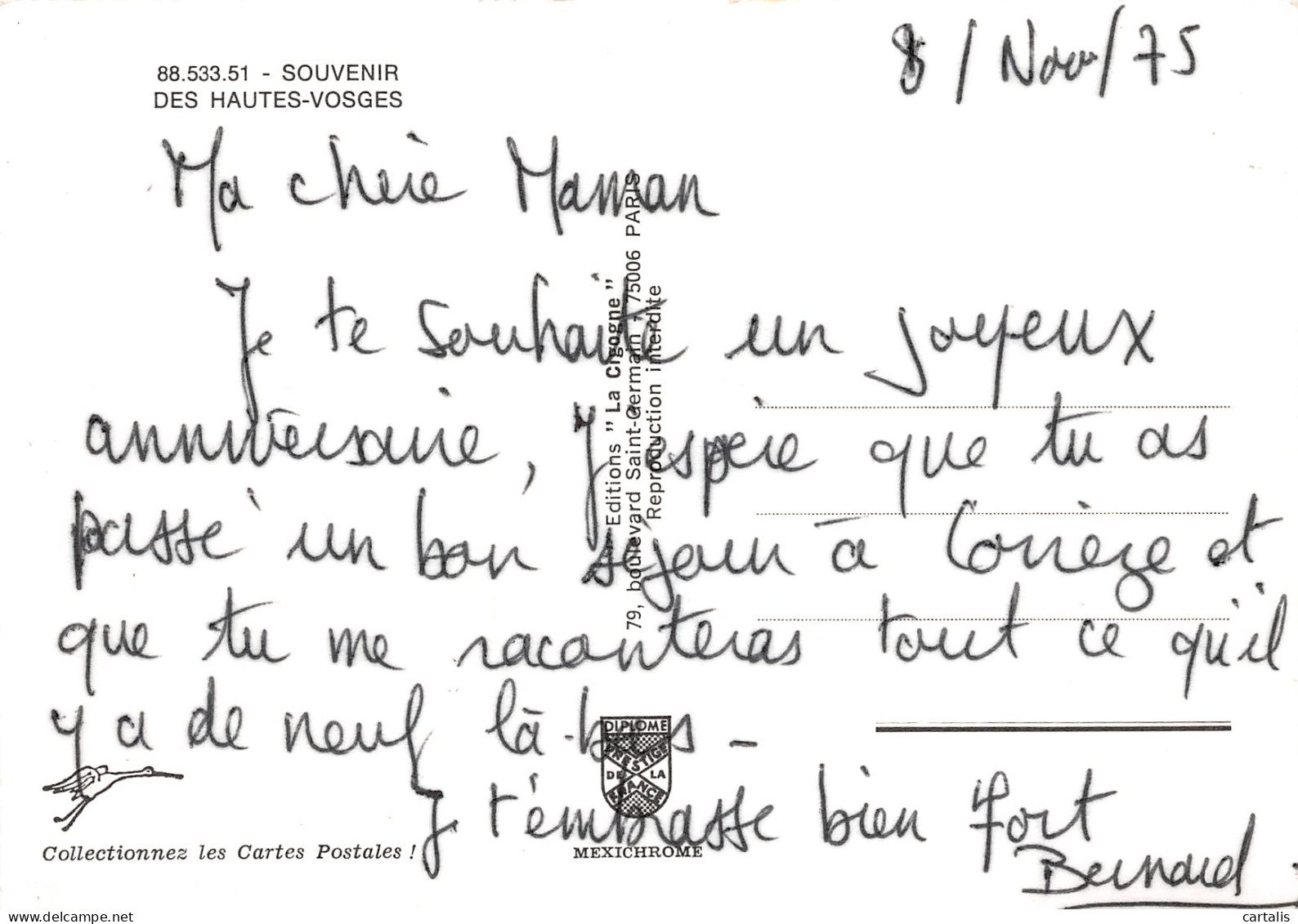 88-HAUTES VOSGES-N°3824-C/0149 - Other & Unclassified