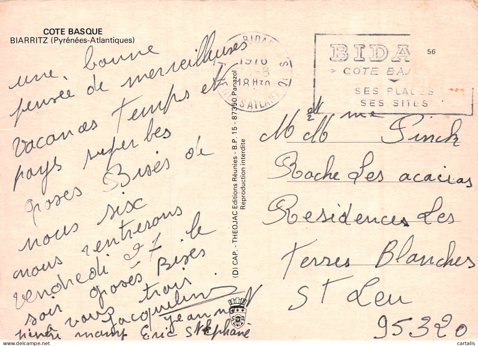 64-COTE BASQUE-N°3824-C/0129 - Andere & Zonder Classificatie