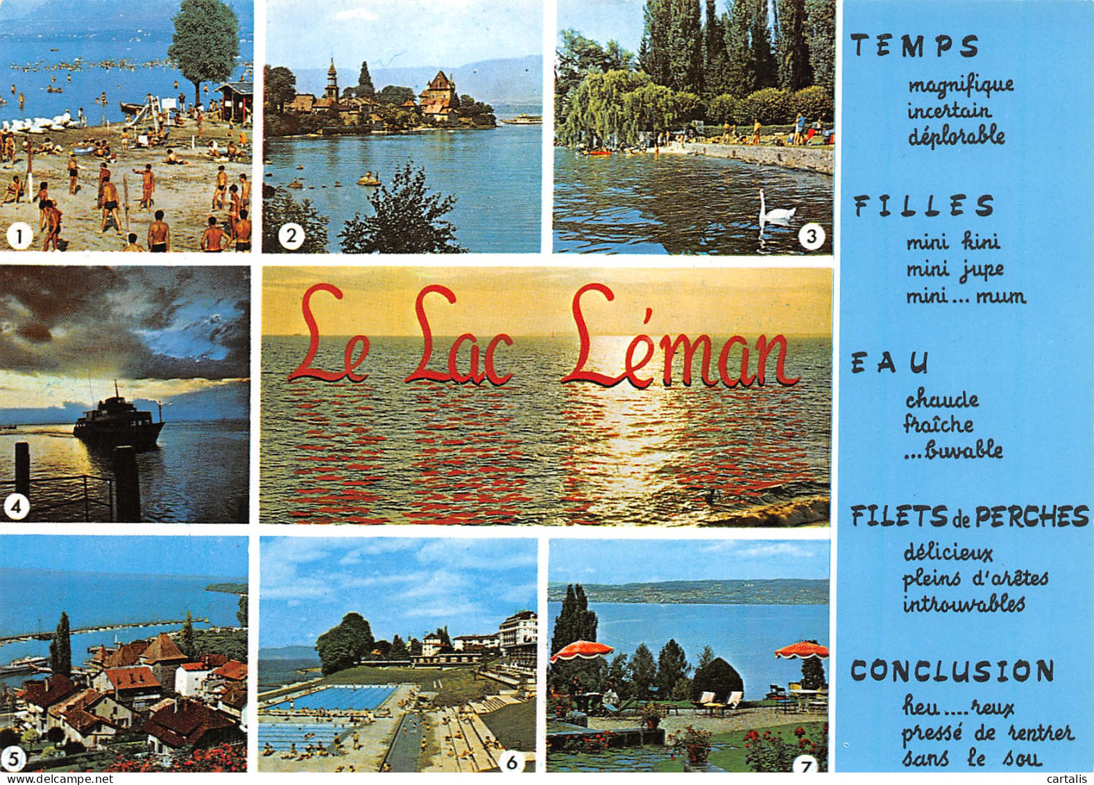 74-LAC LEMAN-N°3824-C/0035 - Andere & Zonder Classificatie