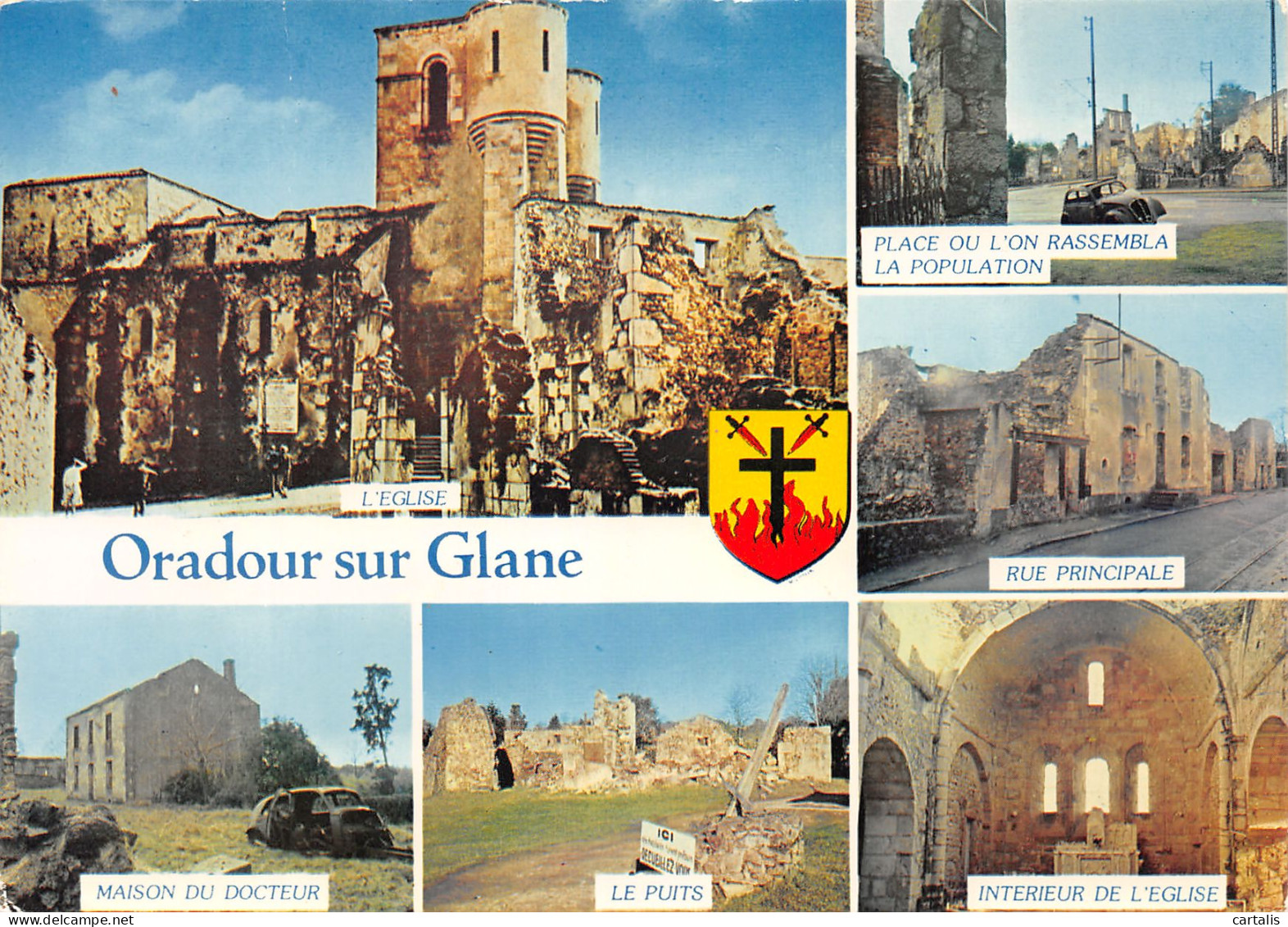 87-ORADOUR SUR GLANE-N°3824-B/0389 - Oradour Sur Glane