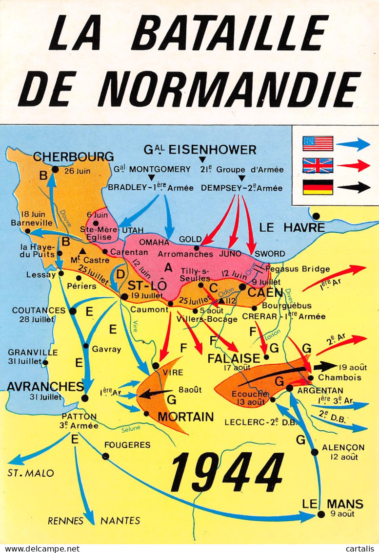 14-NORMANDIE PLAGES DU DEBARQUEMENT-N°3824-B/0287 - Otros & Sin Clasificación