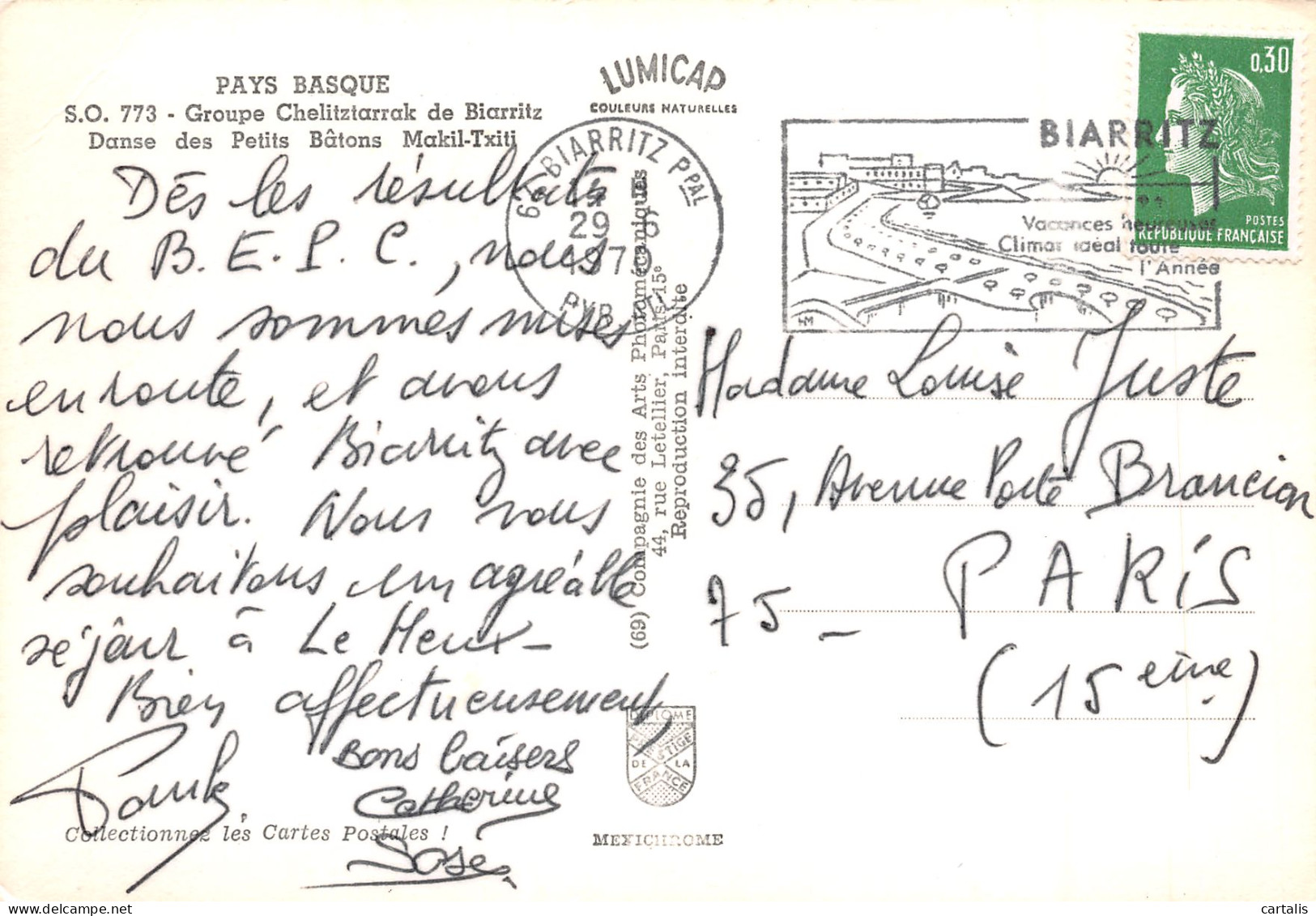 64-PAYS BASQUE-N°3824-B/0161 - Andere & Zonder Classificatie