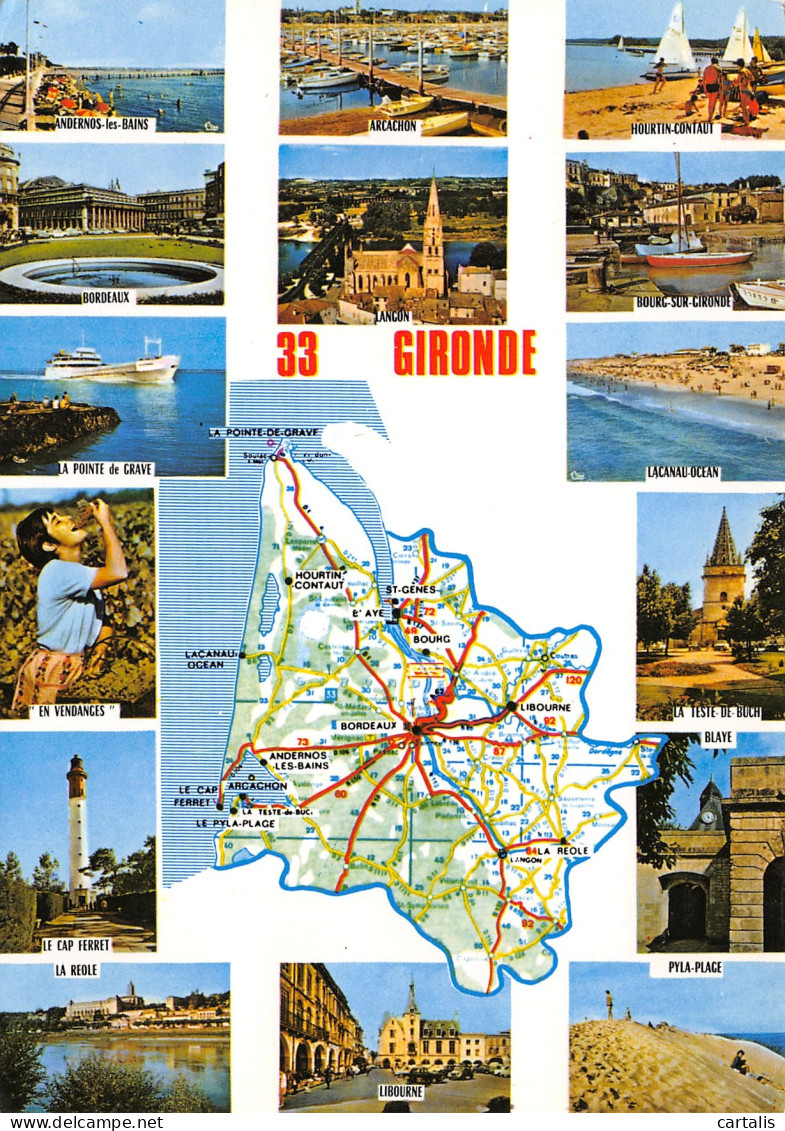 33-GIRONDE-N°3824-B/0133 - Autres & Non Classés