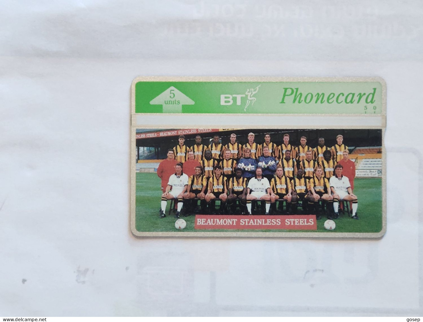 United Kingdom-(BTG-394)-Cambridge United Football-(497)(5units)(429G07973)FOLDER(tirage-500)-price Cataloge-25.00£-mint - BT General Issues