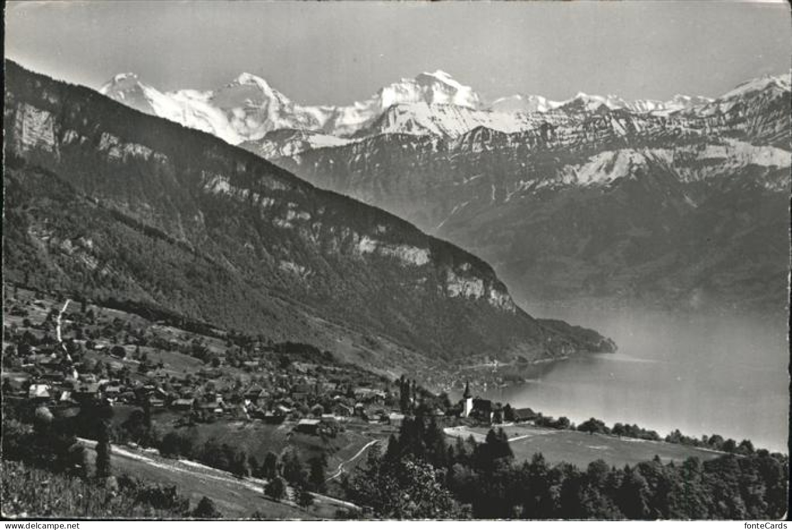 11337303 Sigriswil Blick Auf Thunersee Alpenpanorama Sigriswil - Autres & Non Classés