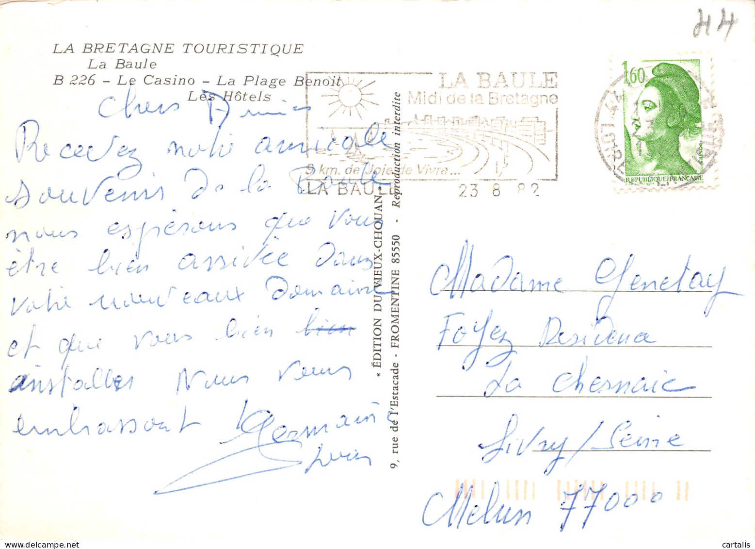 44-LA BAULE-N°3824-A/0275 - La Baule-Escoublac