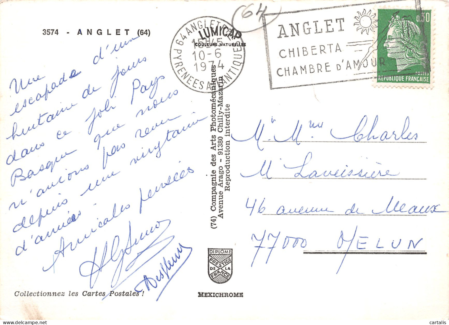 64-ANGLET-N°3825-A/0077 - Other & Unclassified