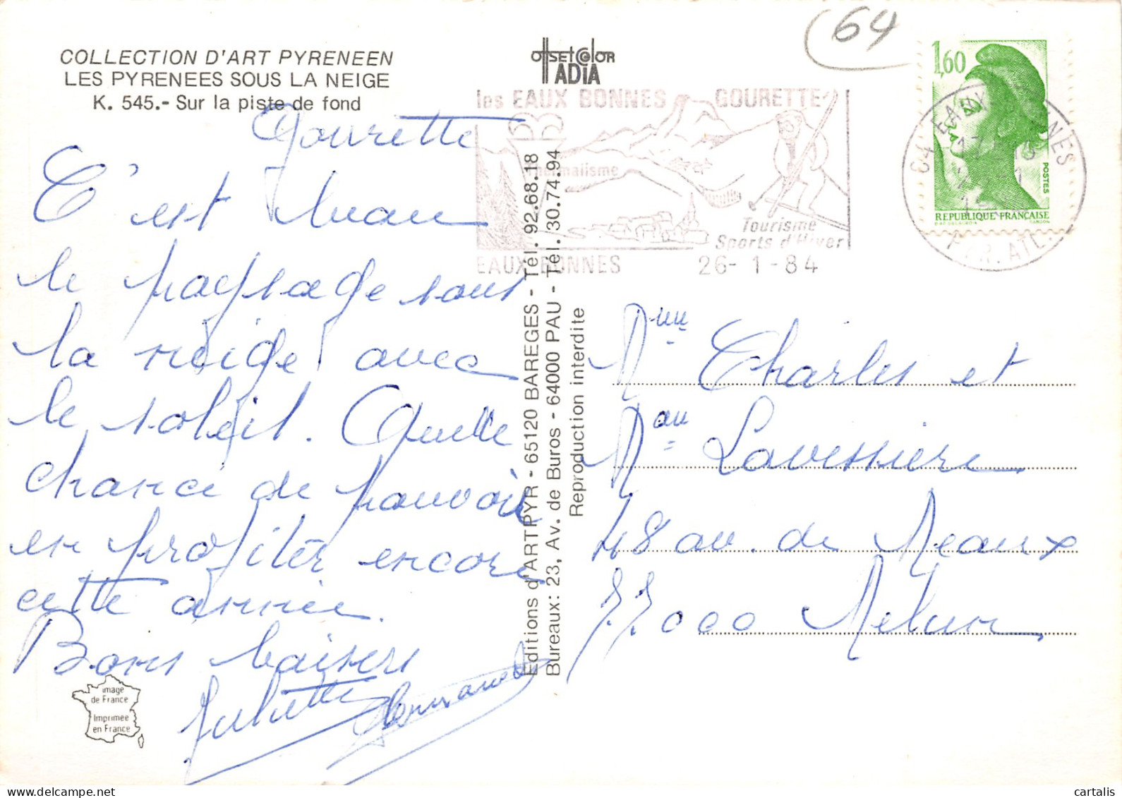 64-LES PYRENEES-N°3825-A/0071 - Altri & Non Classificati