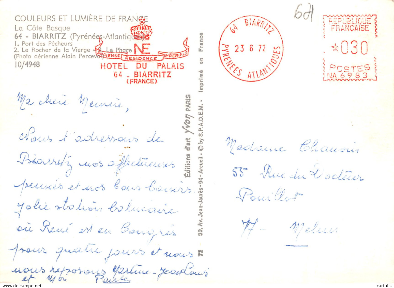 64-BIARRITZ-N°3825-A/0061 - Biarritz