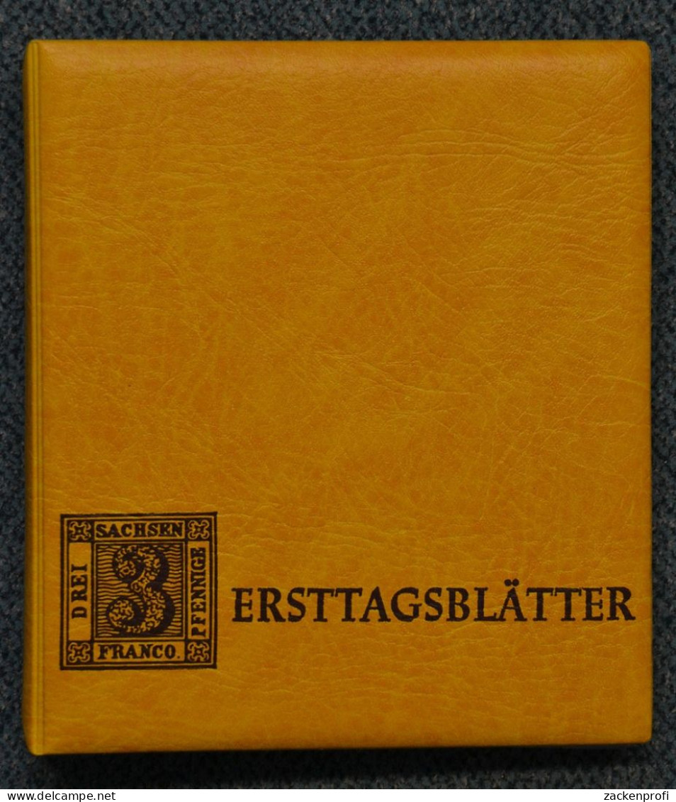 ETB Ersttagsblatt-Album Mit 50 Hüllen Gebraucht (Z1221) - Encuadernaciones Solas