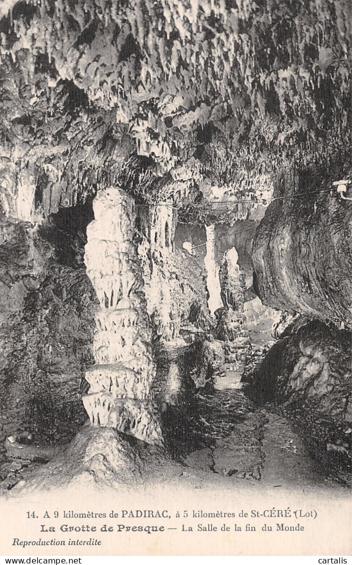 46-GROTTE DE PRESQUE-N°3824-E/0365 - Andere & Zonder Classificatie