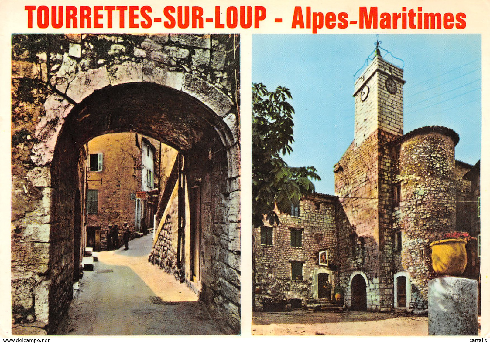 06-TOURRETTES SUR LOUP-N°3824-D/0101 - Autres & Non Classés