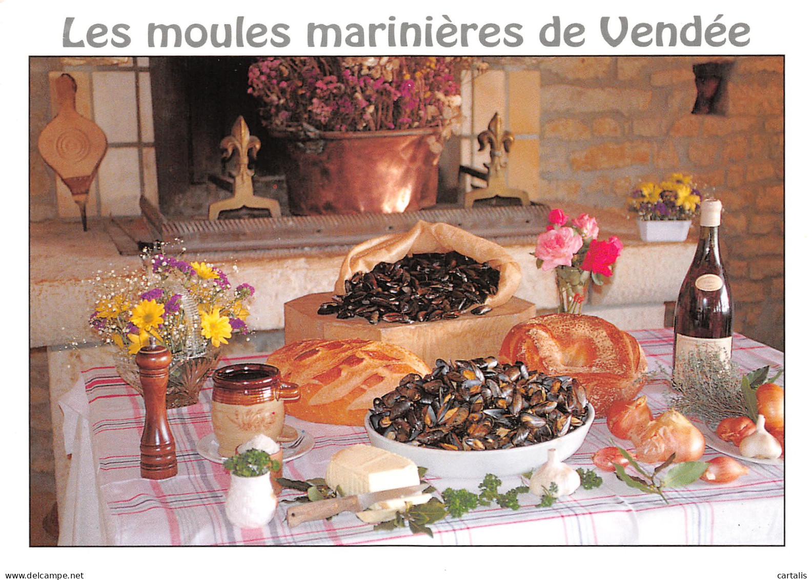 85-VENDEE RECETTE MOULES MARINIERES-N°3824-D/0037 - Andere & Zonder Classificatie