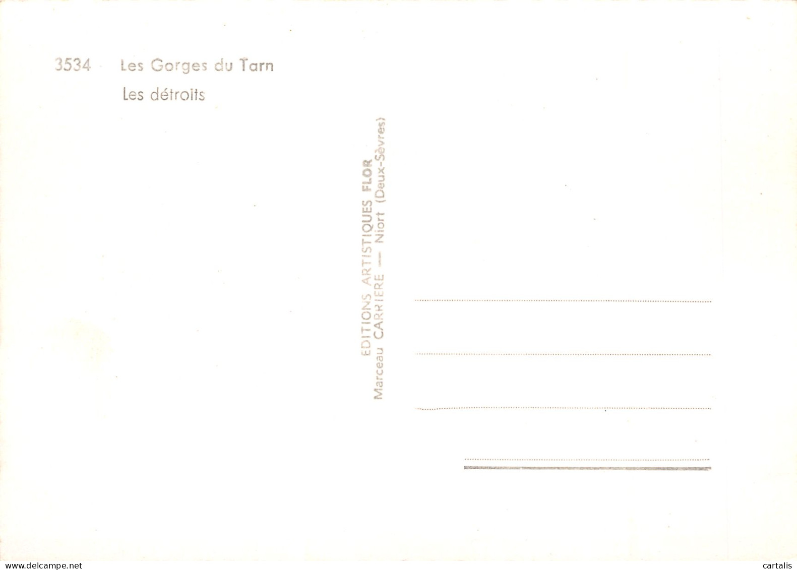 48-LES GORGES DU TARN-N°3825-C/0233 - Andere & Zonder Classificatie