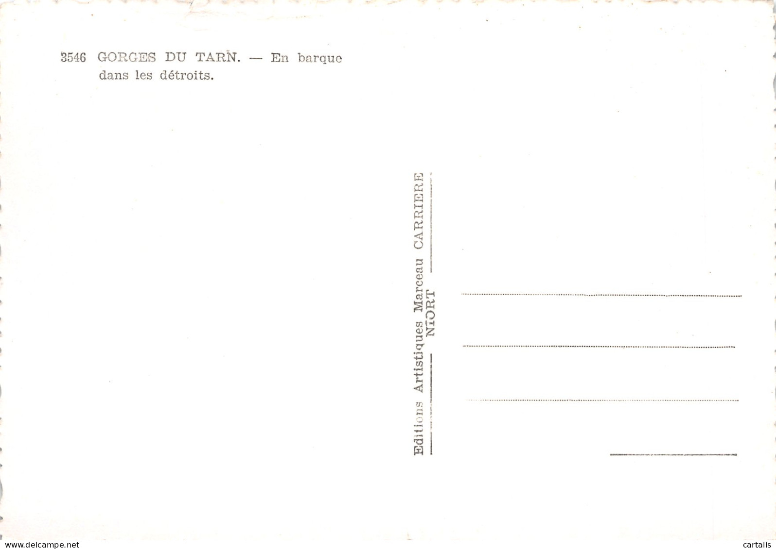 48-LES GORGES DU TARN-N°3825-C/0239 - Andere & Zonder Classificatie