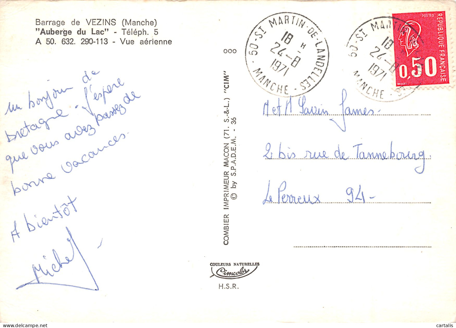 50-VEZINS-N°3825-B/0257 - Autres & Non Classés