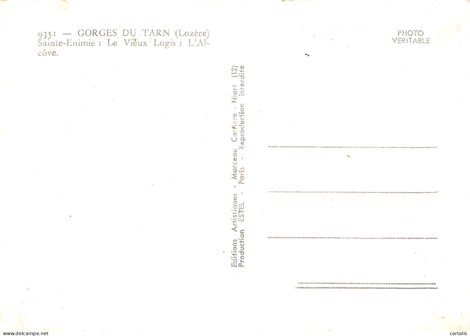 48-LES GORGES DU TARN-N°3825-B/0251 - Autres & Non Classés