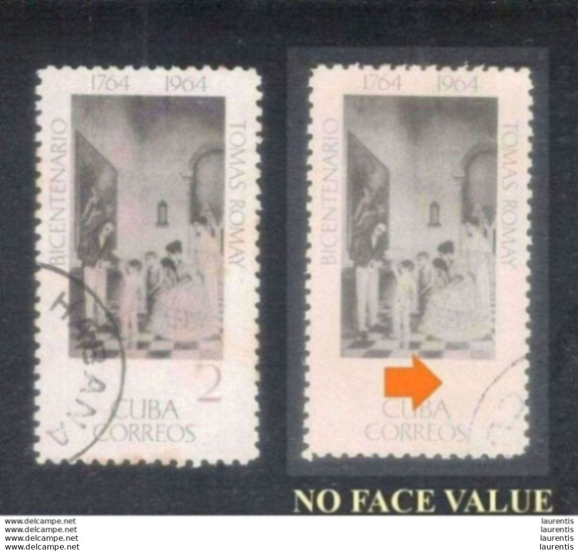 575  2c Tomas Romay 1964 - Face Value Missing - Cb - 95,00 - Other & Unclassified