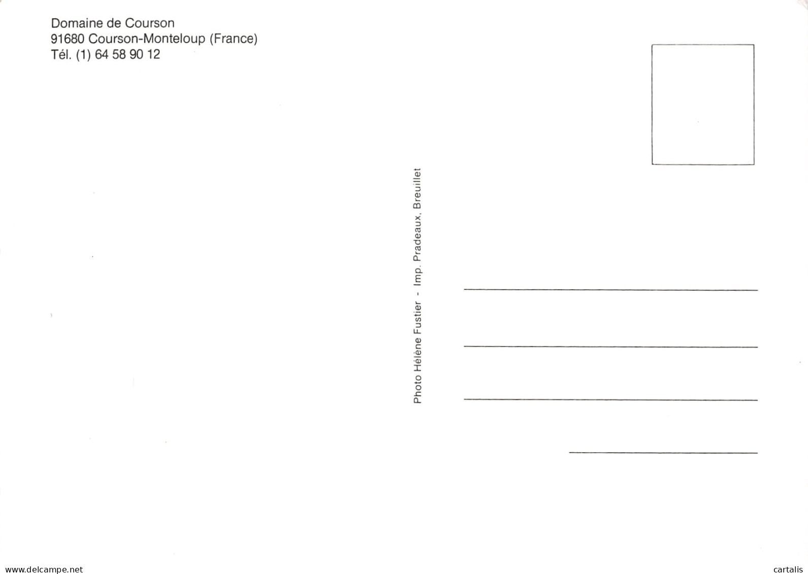 91-COURSON MONTELOUP-N°3825-A/0393 - Other & Unclassified