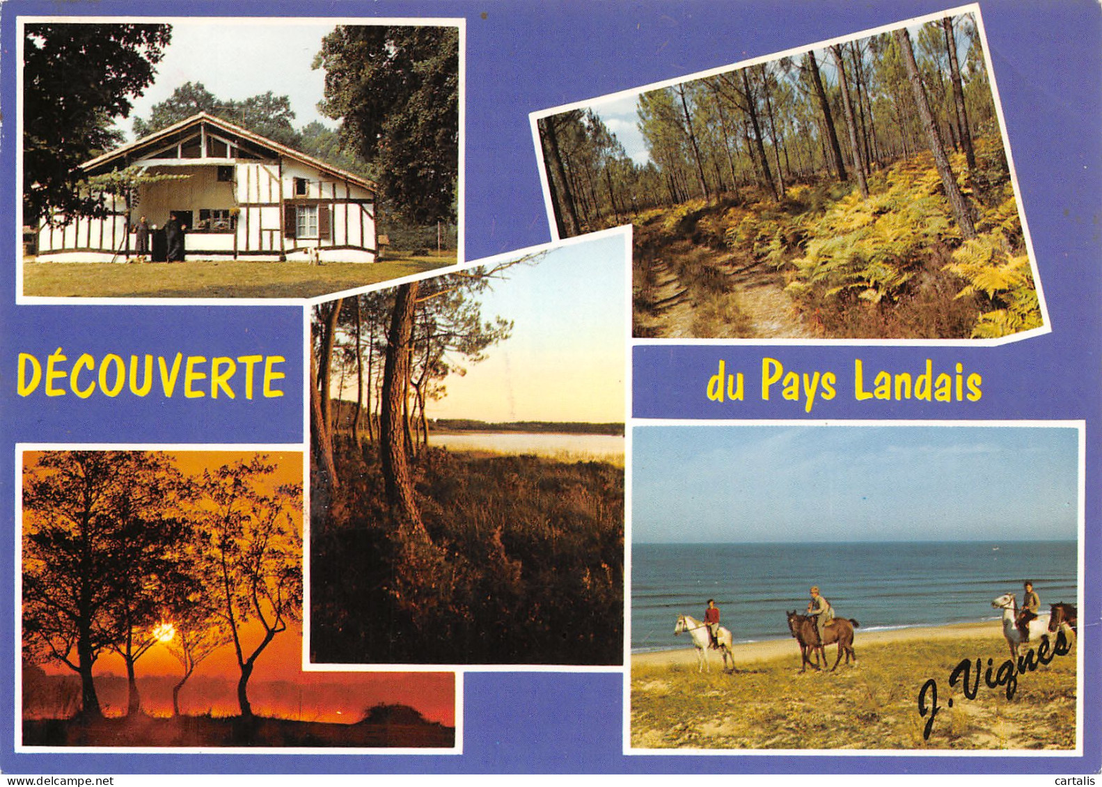 40-LES LANDES -N°3825-A/0235 - Other & Unclassified