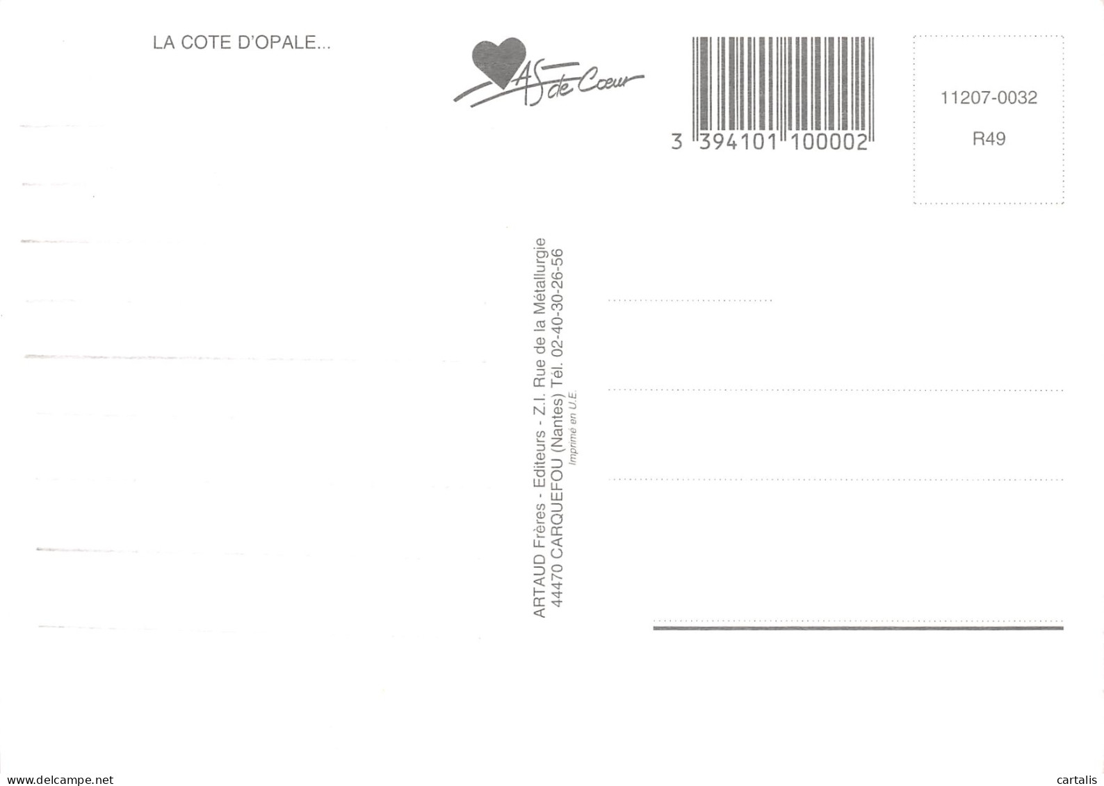 62-LA COTE D OPALE-N°3826-A/0035 - Other & Unclassified