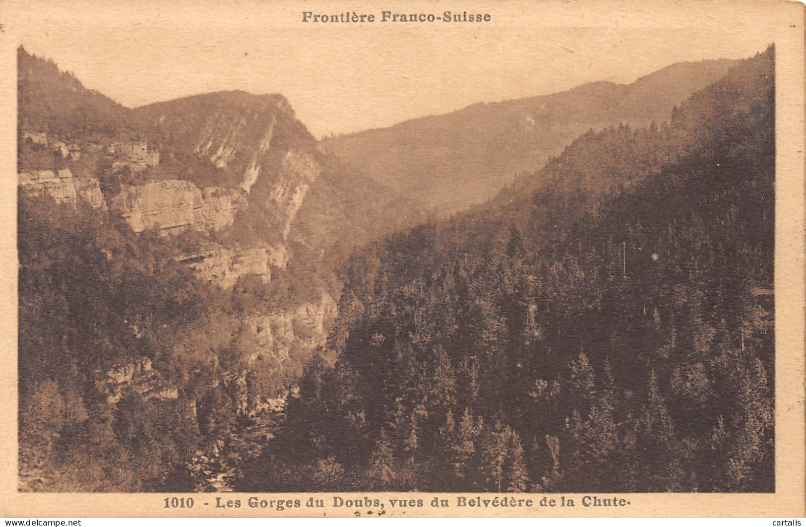 25-GORGES DU DOUBS-N°3825-E/0337 - Other & Unclassified