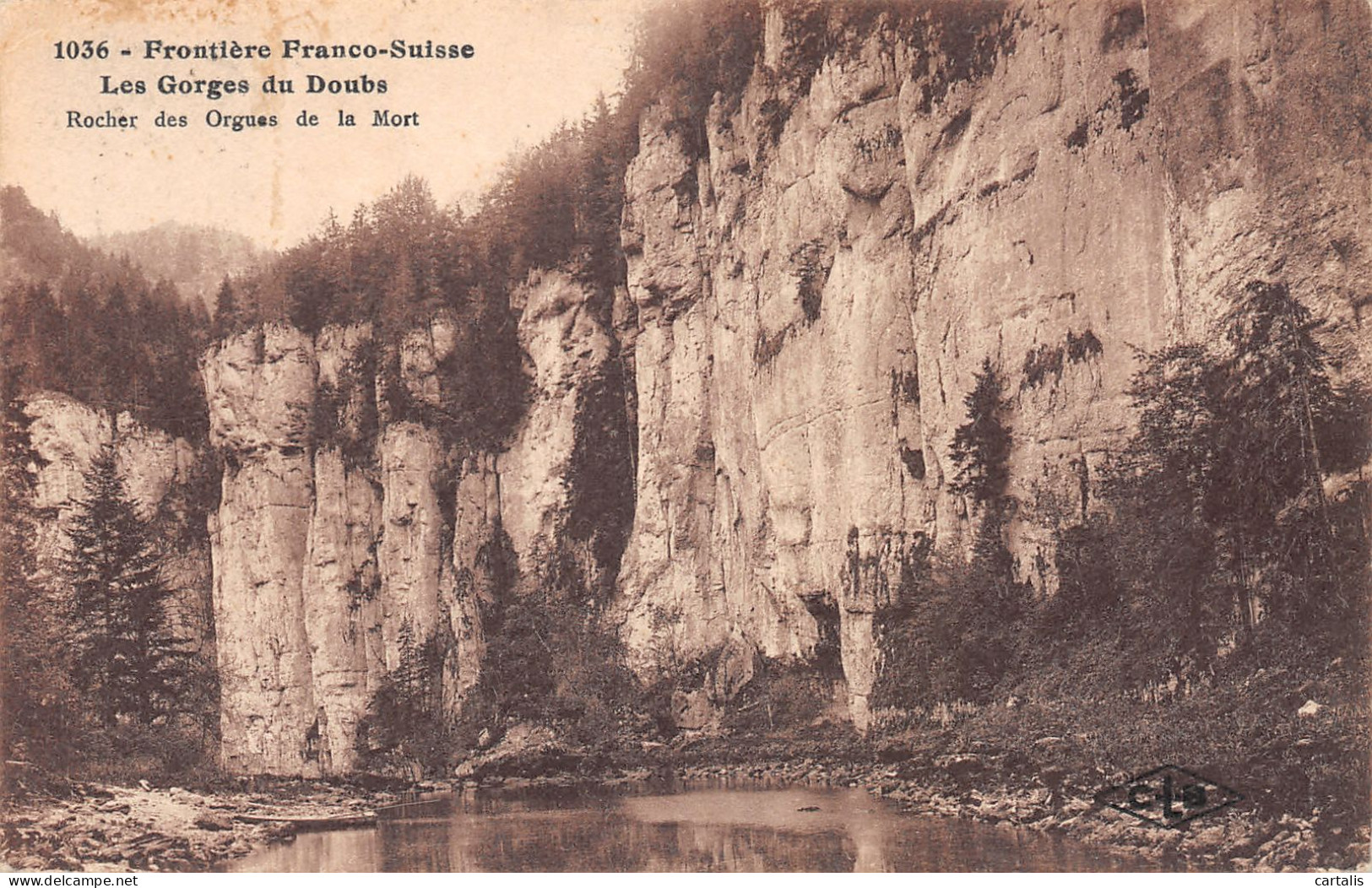 25-GORGES DU DOUBS-N°3825-E/0335 - Other & Unclassified