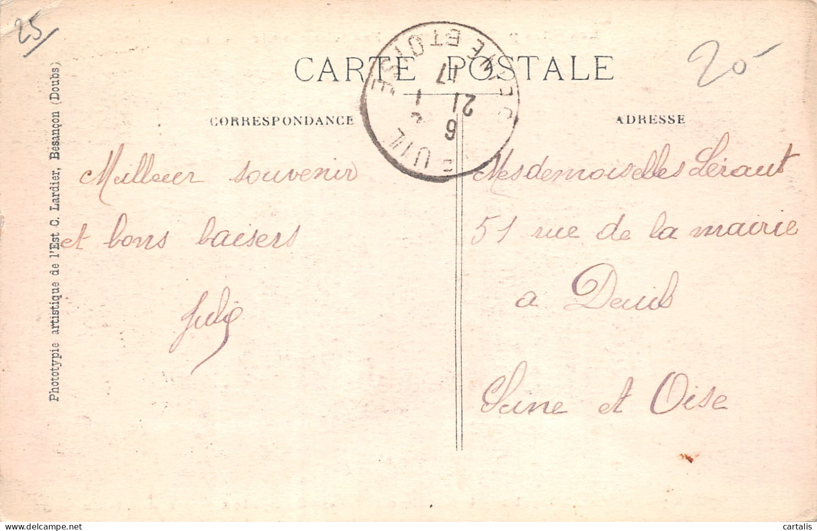 25-BASSINS DU DOUBS-N°3825-E/0329 - Other & Unclassified