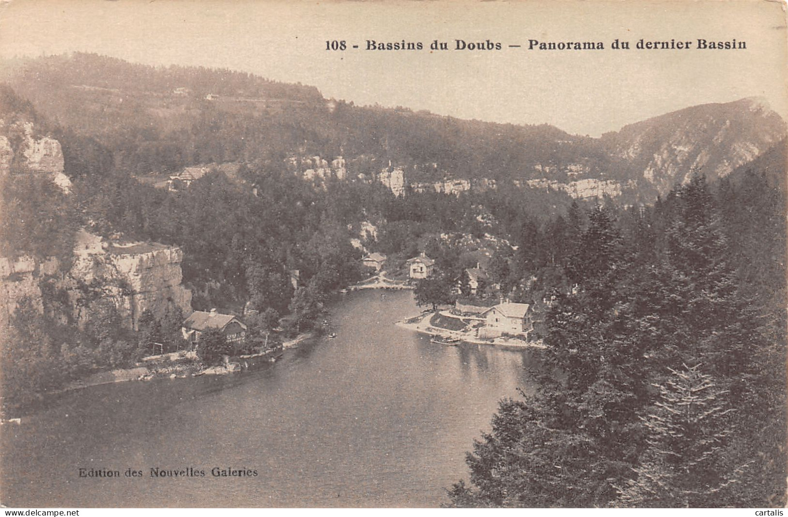 25-BASSINS DU DOUBS-N°3825-E/0327 - Other & Unclassified