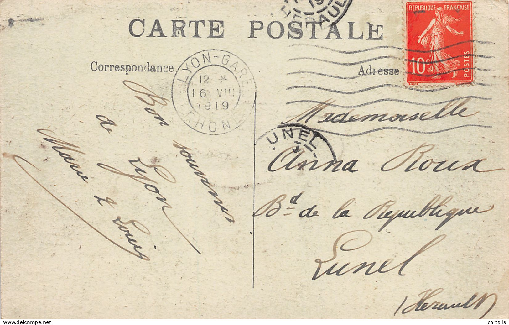 69-LYON-N°3825-E/0203 - Other & Unclassified