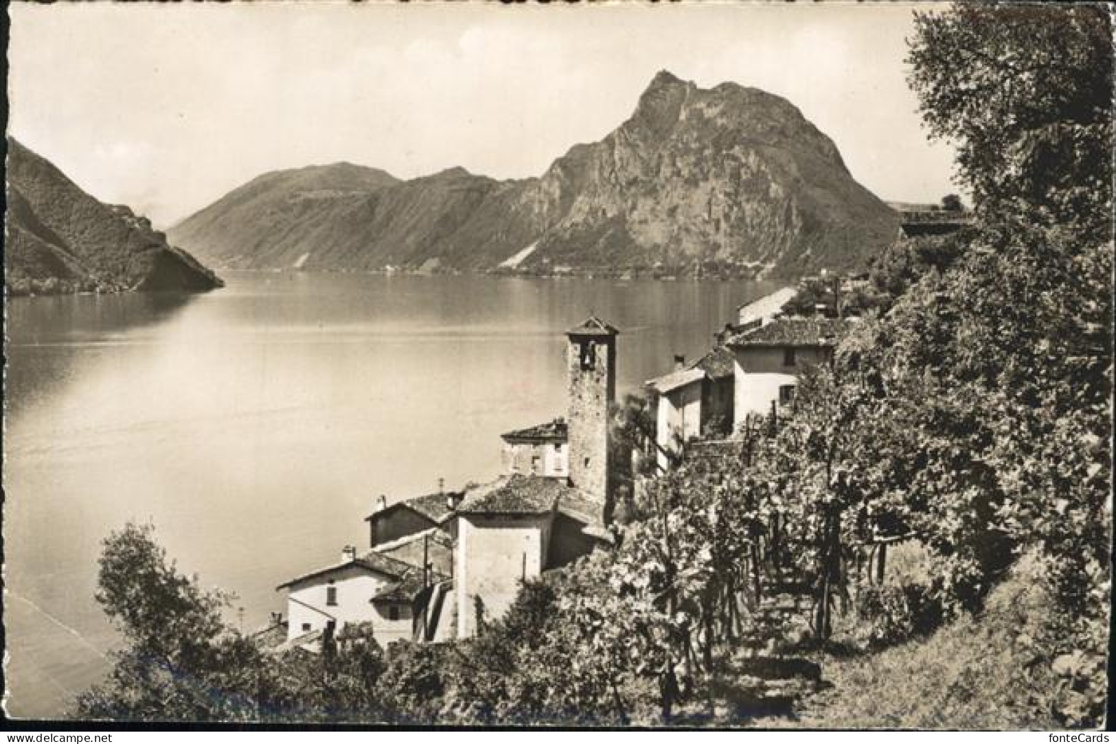 11337228 Gandria Lago Di Lugano Lago Di Lugano E Monte San Salvatore Gandria - Andere & Zonder Classificatie