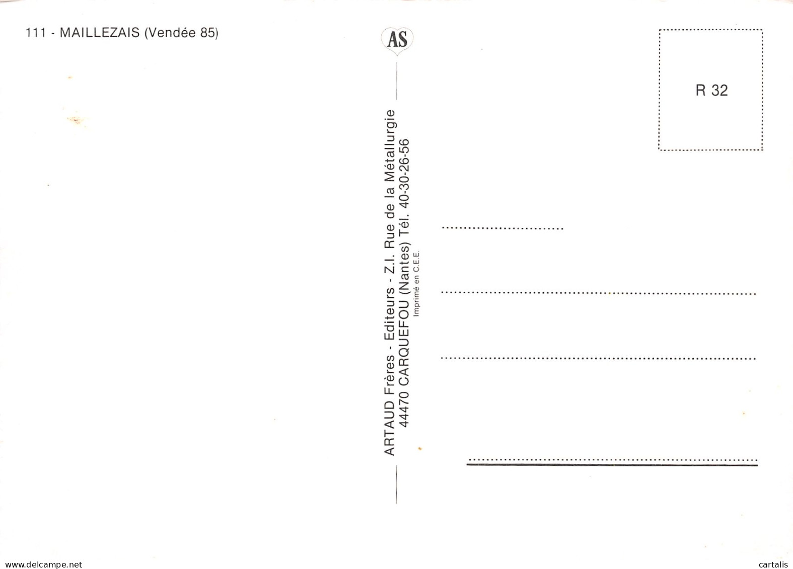 85-MAILLEZAIS-N°3825-D/0399 - Maillezais