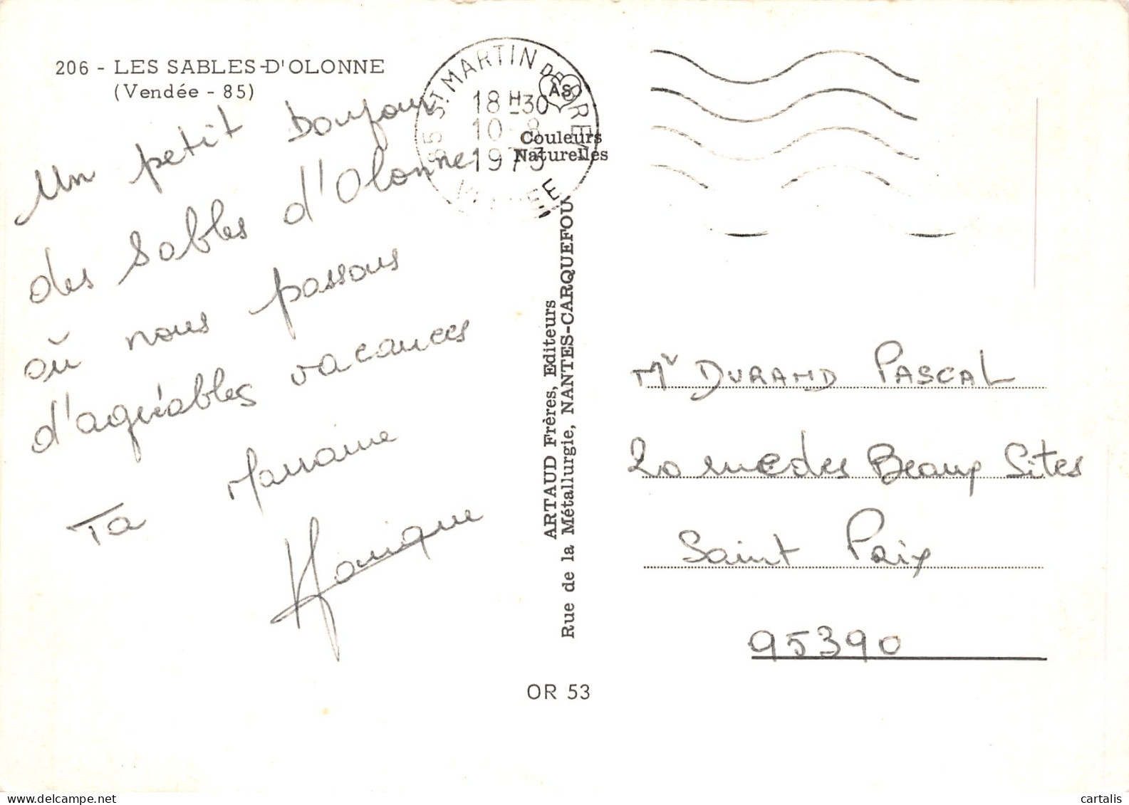 85-LES SABLES D OLONNE-N°3826-C/0347 - Sables D'Olonne