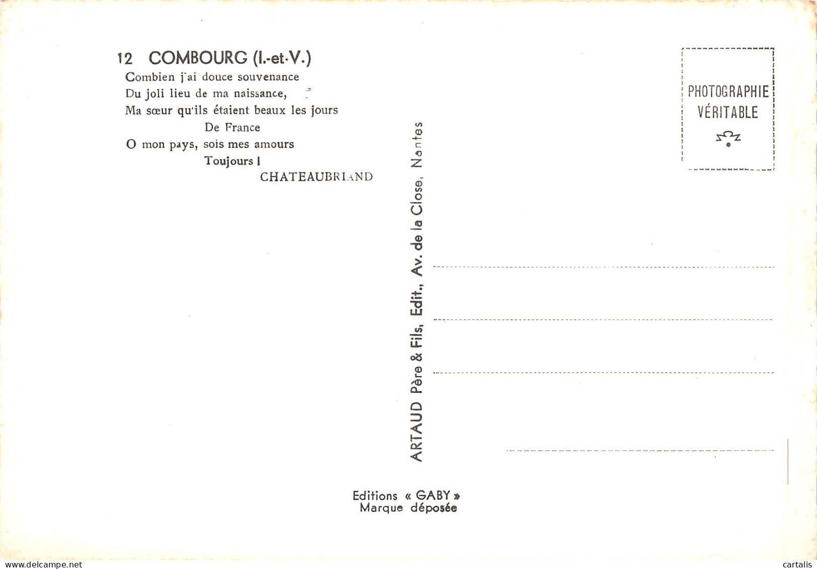 35-COMBOURG-N°3826-C/0311 - Combourg